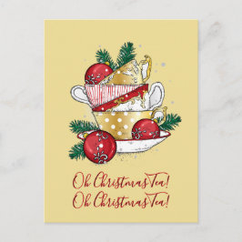 Postal ¡Oh Navidades Tea!