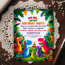 Postal Oh No! Another Dinosaur Themed Birthday Party