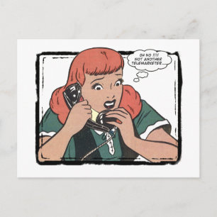Postal ¡Oh no! No otro teleoperador