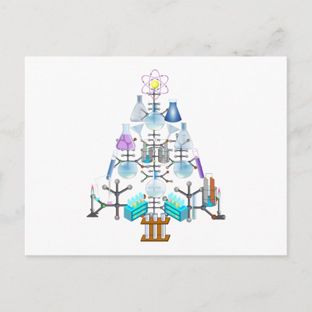 Postal Oh Química, Oh Árbol Químico (Anverso)