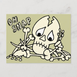 Postal Oh Snap Skeleton
