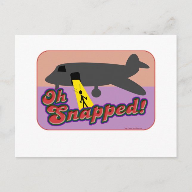 Postal ¡Oh Snapped! (Anverso)