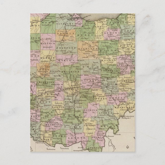 Postal Ohio (Anverso)