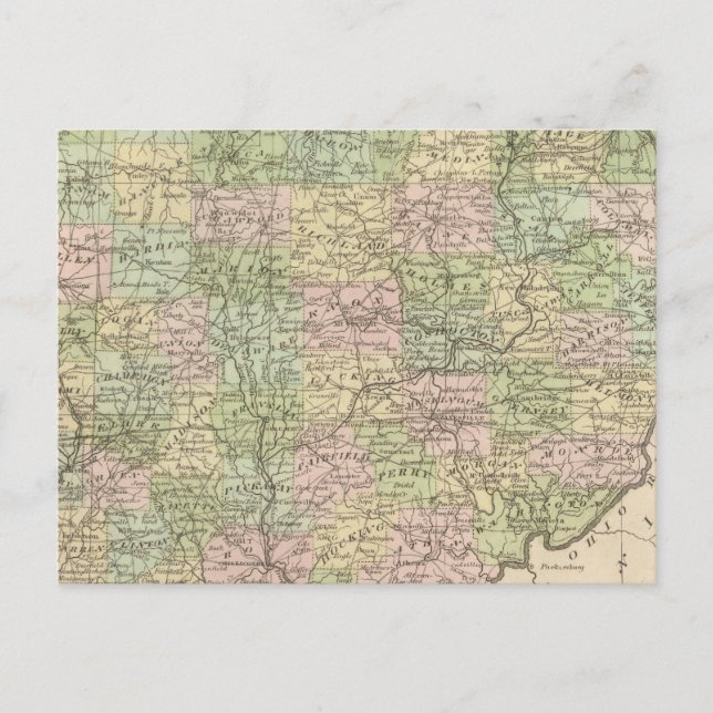 Postal Ohio (Anverso)