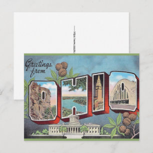 Postal Ohio Antiguo