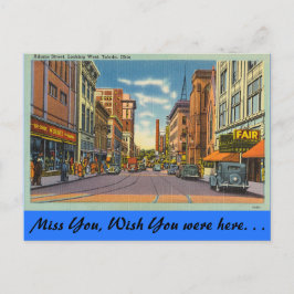 Postal Ohio, calle Adams, Toledo