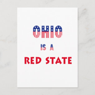 Postal Ohio es un Estado Rojo