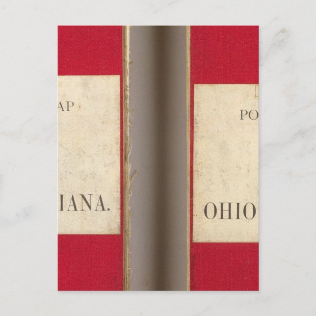 Postal Ohio, Indiana, Cinncinnati (Anverso)