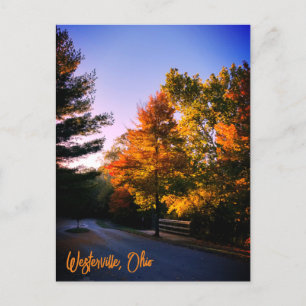 Postal Ohio Occidental en otoño