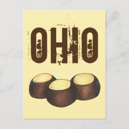 Postal Ohio OH Peanut Butter Buckeye Buck Oye Nut Candy