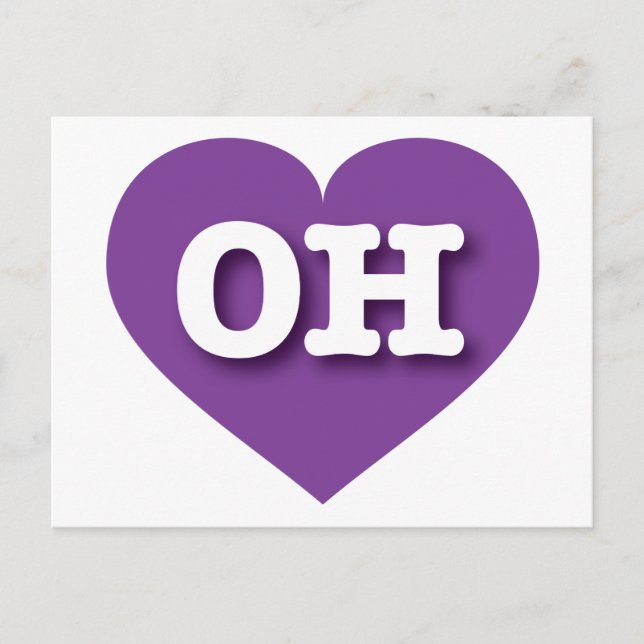 Postal Ohio Purple Heart - Amo OH (Anverso)