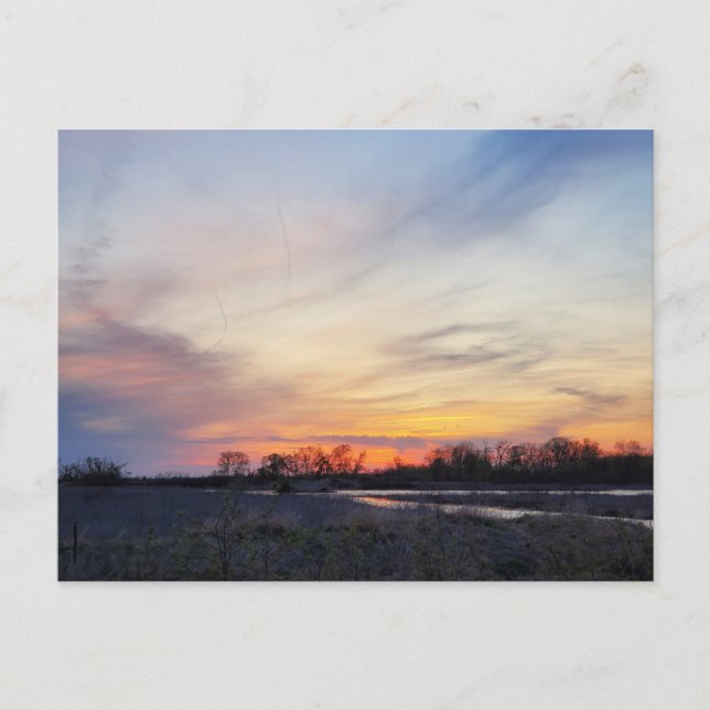 Postal Ohio Sunset (Anverso)