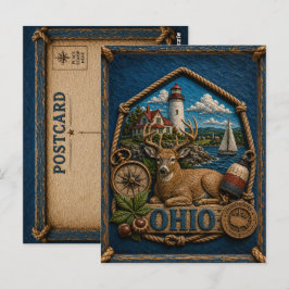 Postal Ohio Viajes Antiguos