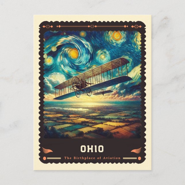 Postal Ohio | Vincent Van Gogh Inspired (Anverso)