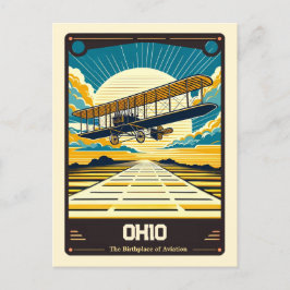 Postal Ohio | Vintage patriótico