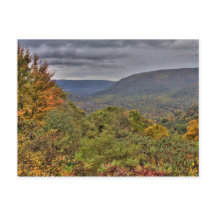 Ohiopyle Valley Overlook en otoño, Pensilvania