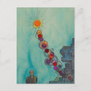 Postal Ohne Titel; aus: Muere 150 Blatter por Karl Wiener