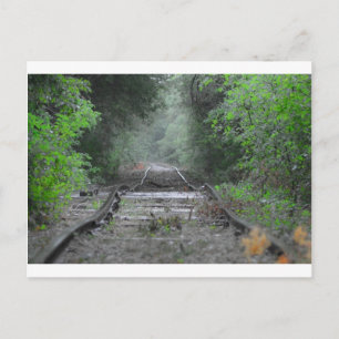 Postal Oí venir el tren