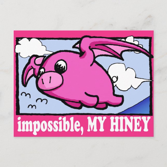 Postal Oinky Dreams High (Anverso)