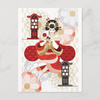 Postal Oiran y Andon