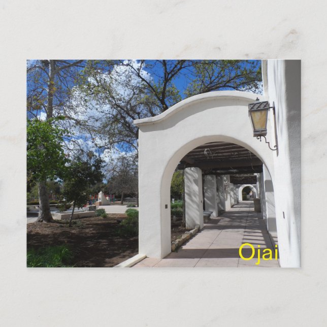 Postal Ojai, California (Anverso)