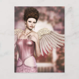 Postal Ojalá tuviera un ángel...