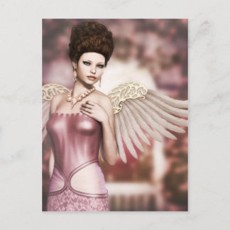 Postal Ojalá tuviera un ángel...