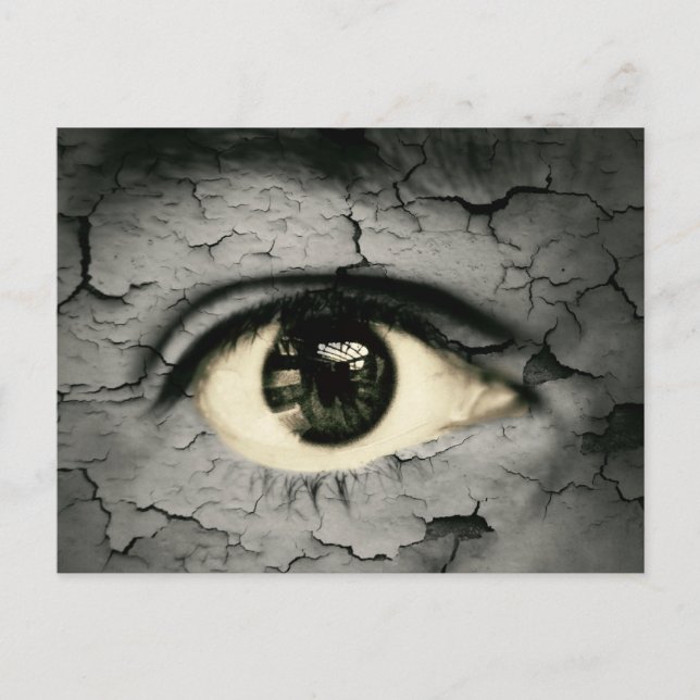 Postal Ojo artístico (Anverso)