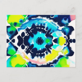 Postal Ojo Azul Tie Dye