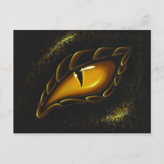 Postal Ojo De Aberones De Oro