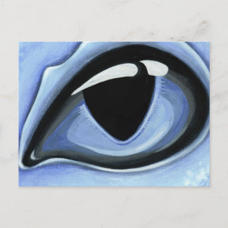 Postal Ojo De Azul Bebé