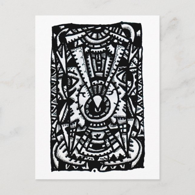 Postal Ojo de Brian Benson Postcard (Anverso)