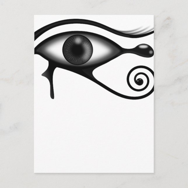 Postal ojo de caballo (Anverso)