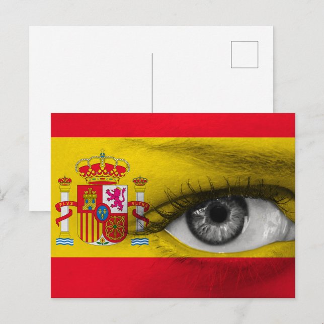 Postal Ojo de España (Anverso / Reverso)