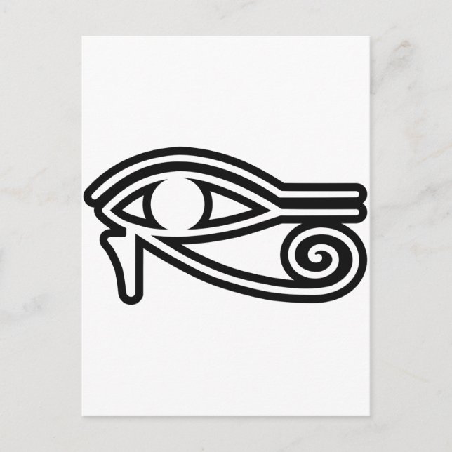 Postal Ojo_de_Horus (Anverso)