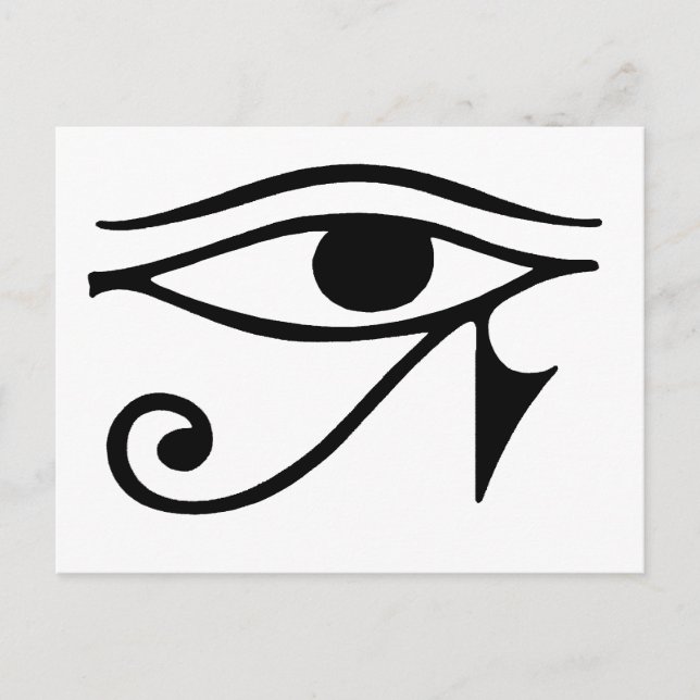Postal ojo de horus (Anverso)