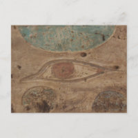 Ojo de Horus Hieroglyphic en el Templo Karnak, Lux