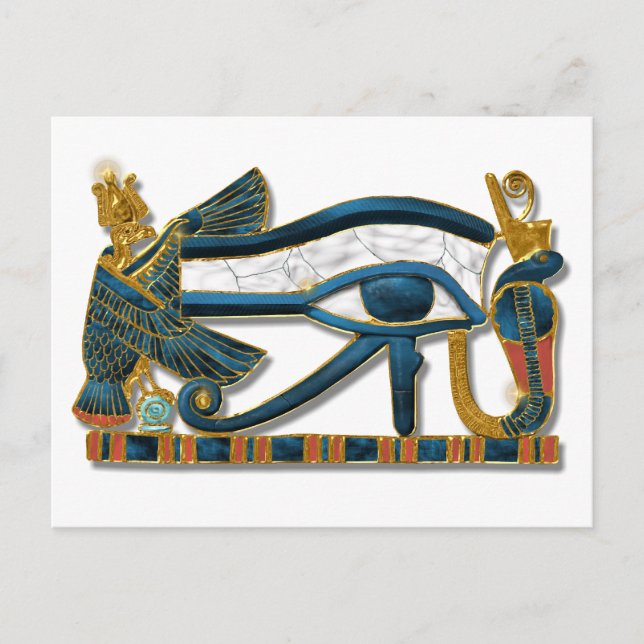 Postal Ojo de Horus Pectoral (Anverso)