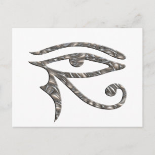 Postal Ojo De Horus - PLATA