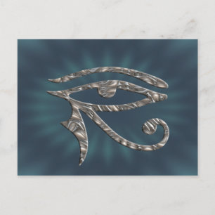 Postal Ojo De Horus - PLATA