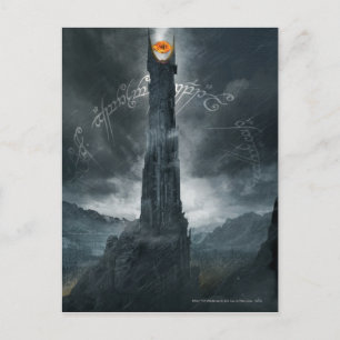 Postal Ojo de la composición de Sauron
