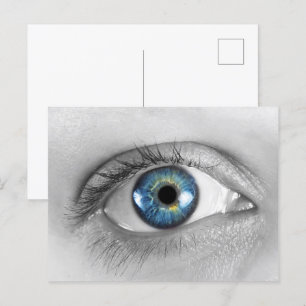 Postal Ojo de la mujer