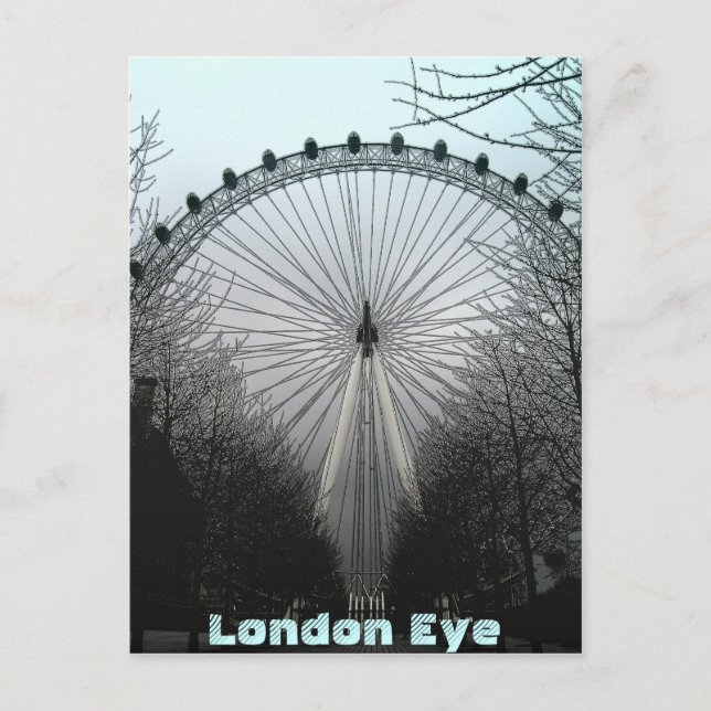 Postal Ojo de Londres (Anverso)