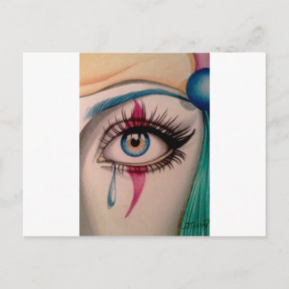 Postal Ojo de payaso