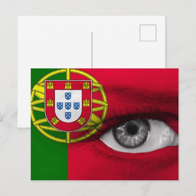 Postal Ojo de Portugal (Anverso / Reverso)