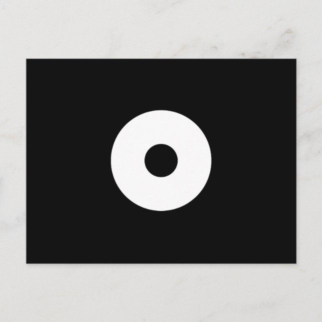 Postal Ojo de serpiente (Anverso)