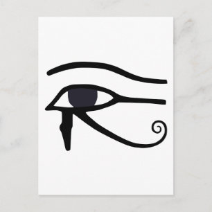 POSTAL OJO EGIPCIO DE HORUS
