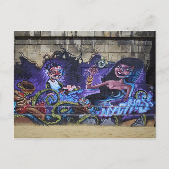 Postal Ojo En La Horquilla (Anverso)