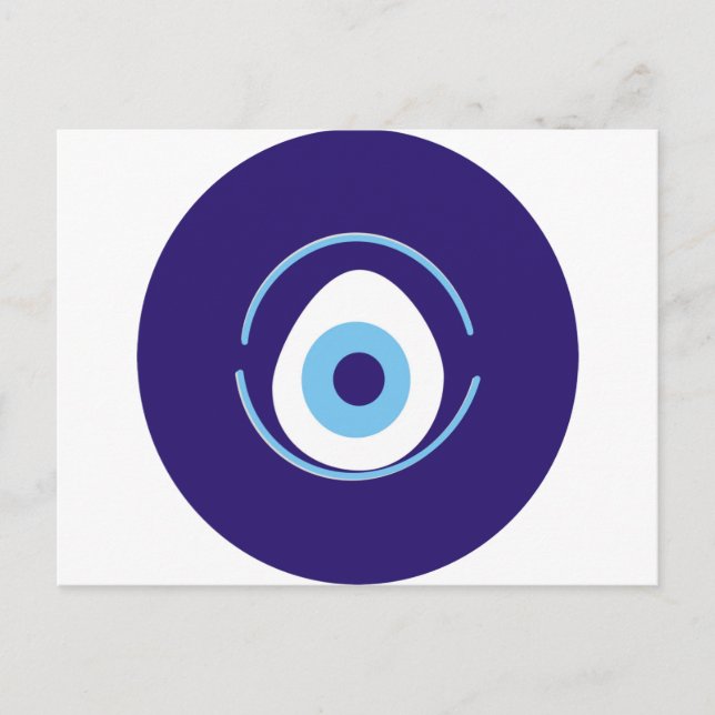 Postal Ojo malvado (Anverso)
