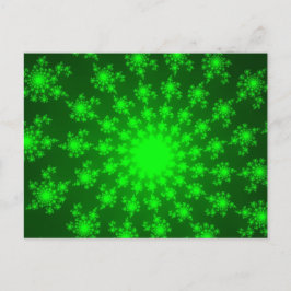 Postal Ojo verde brillante